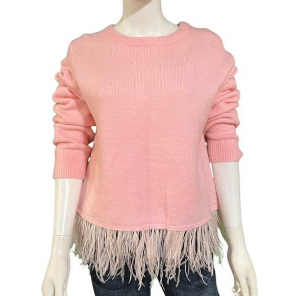 English Factory Pink Sweater, L - Picture 12 of 15